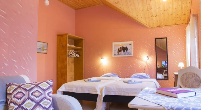 Двухместный номер Comfort с балконом Kestikievari Herranniemi