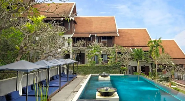Двухместный номер Deluxe с балконом и с красивым видом из окна Hotel Kiridara Luang Prabang