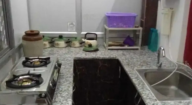 Кровать в общем номере Accommodation In Prayagraj