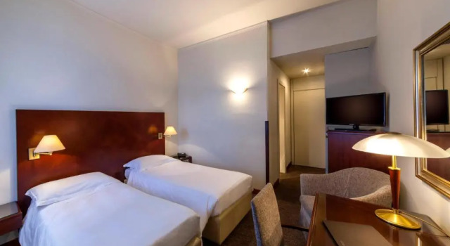 Økonomi- dobbelt værelse Peralba Autohotel