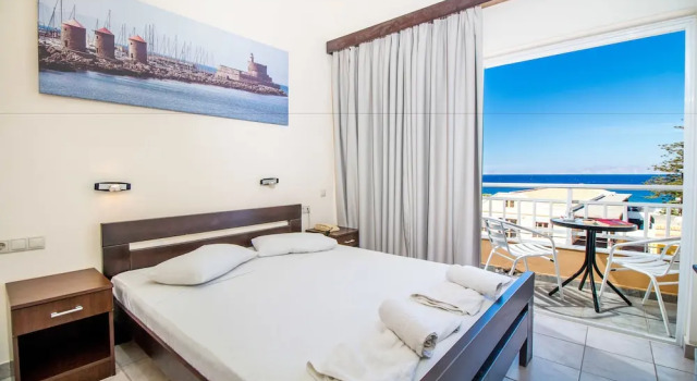 Трёхместный номер Standard с балконом Filmar Hotel, Ixia, Rhodes