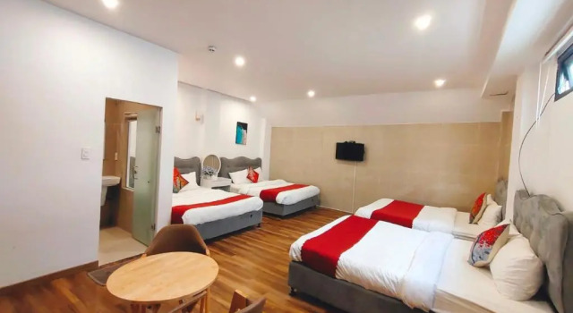 Семейная студия Ngàn Phố Studio & Love Hotel