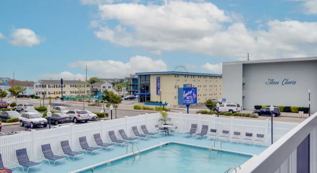Четырёхместный номер Standard c 1 комнатой с красивым видом из окна Flamingo Motel