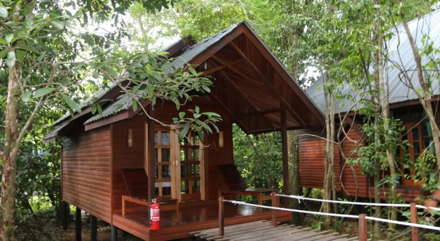 Номер Deluxe с балконом Borneo Natural Sukau Bilit Resort