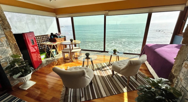 1 Bedroom Standard Quadruple room with sea view Pacificsunset Concón