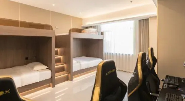 Кровать в общем номере S · Esports Hotel (Taiyuan South Station Airport Branch)