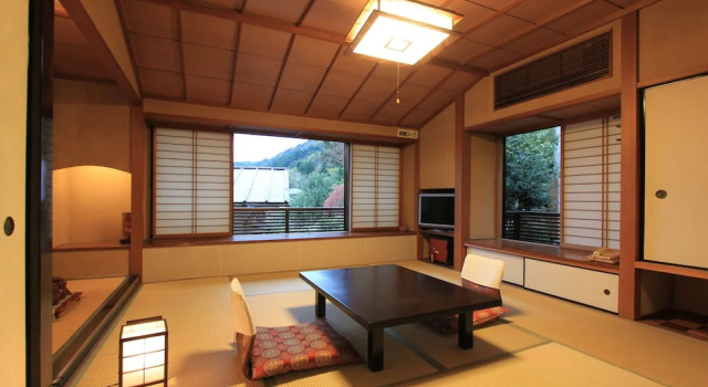 Номер Japanese-Style 温泉旅館 湯さか荘