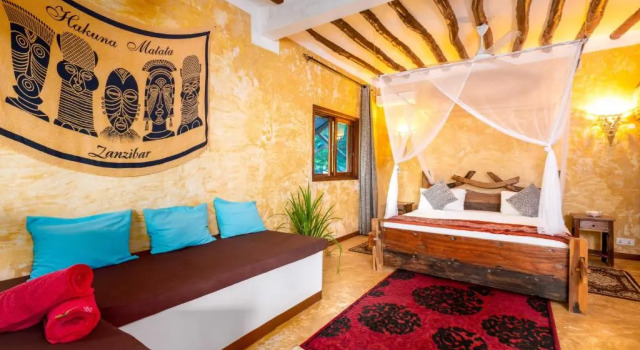 Семейный номер Standard Kibanda Natural Kendwa Villa
