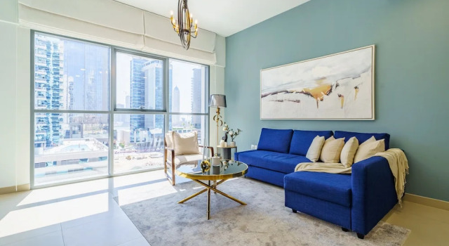 Апартаменты Deluxe Downtown Charming Condo Close to Dubai Mall