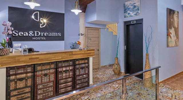 Кровать в общем номере Hostel SEA&DREAMS Calpe