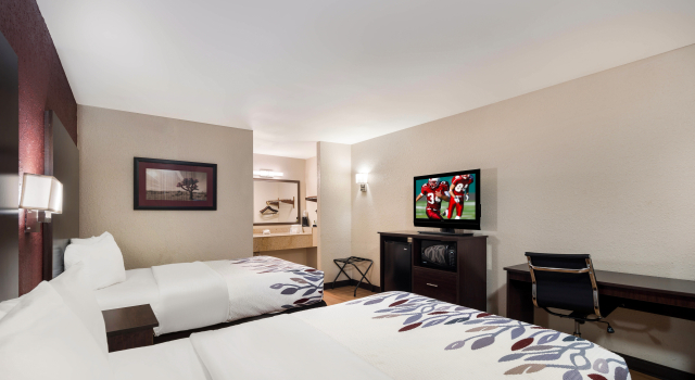 Red Roof Inn Bishopville, จอง โรงแรม Bishopville เซาท์แคโรไลนา