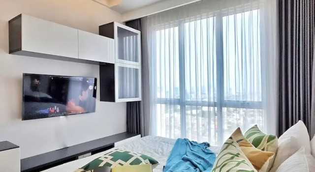 Апартаменты Amethyst By SanLiving - 3BR & 1 Maid Room - Central Park Mall