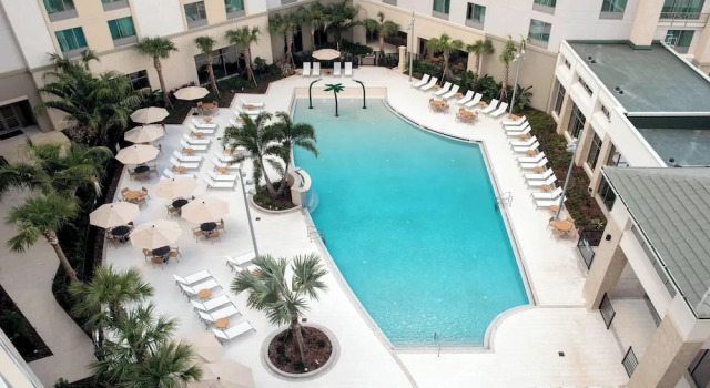 Люкс SpringHill Suites by Marriott Orlando Theme Parks Lake Buena Vista