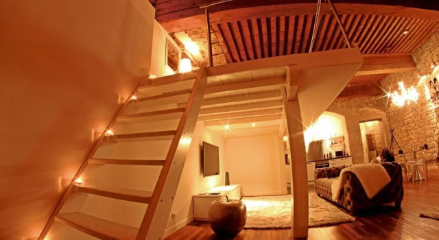 Le Carré Mercière , Appartements de Luxe au cœur de Lyon, Loft, Забронировать Отель 02. Прескиль Лион