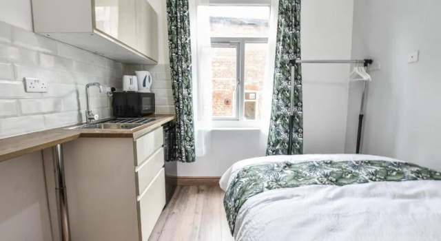 Студия Regency GuestHouse Manchester North