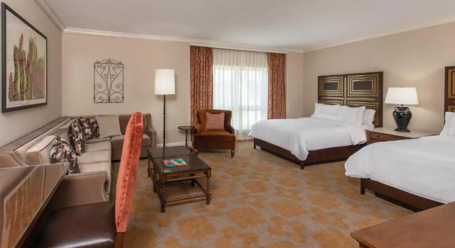 Двухместный люкс c 1 комнатой с видом на город The Westin Riverwalk, San Antonio