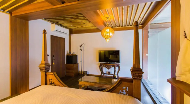 Deluxe Dvoulůžkový s manželskou postelí pokoj Cloud Homestay