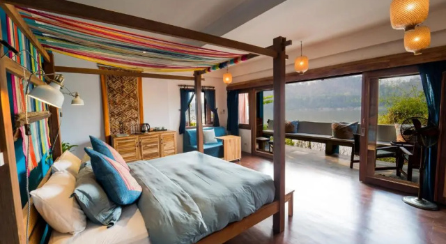 Люкс с видом на реку Ock Pop Tok Mekong Villa