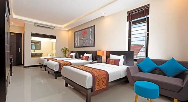Семейный номер Standard с видом на бассейн Banana Garden Hoi An