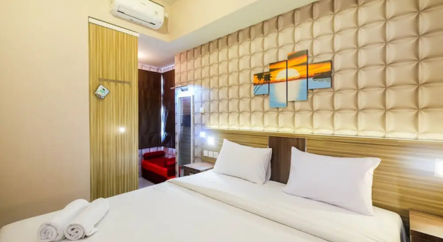 Apartment Cozy 1Br Apartment With Workspace At Mustika Golf Residence