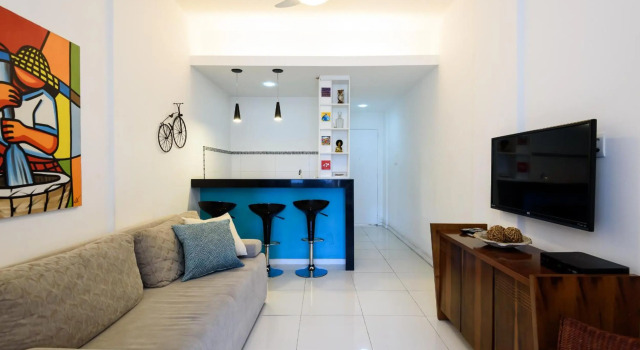Pineapples PI903 - Apartamento Pet Friendly perfeito para casal próximo a praia de Copacabana