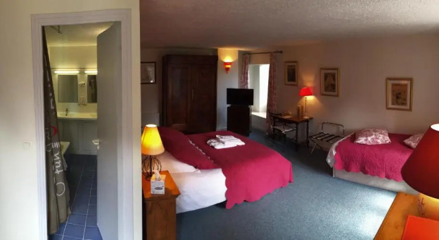 Номер Standard Logis Hôtel Le Manoir Des Portes