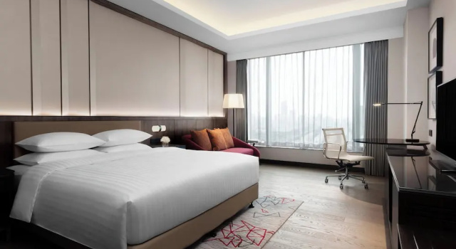 Двухместный номер Standard Courtyard by Marriott Suzhou Mudu