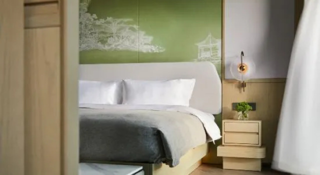 Люкс с красивым видом из окна Yangzhou Slender West Lake Hongyuan Garden