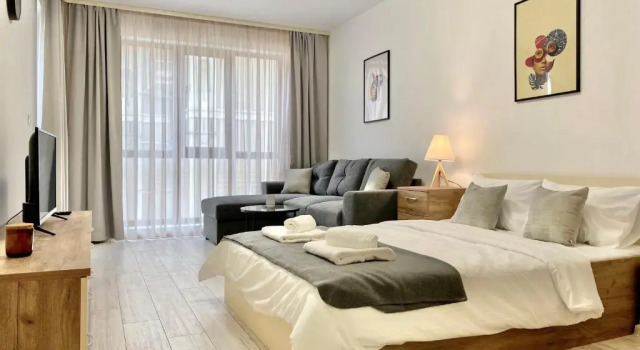 Апартаменты Top Location Apartment with 2Bath for 6 Guests