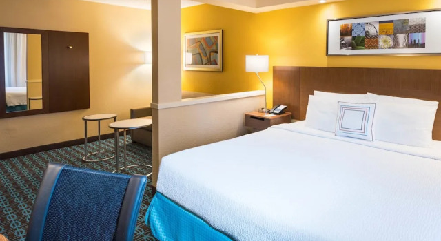 Двухместный люкс Fairfield Inn & Suites by Marriott Atlanta Perimeter Center