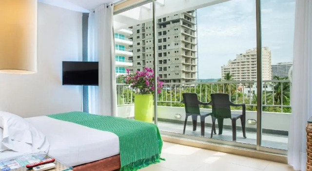 Двухместный номер Standard с балконом Hotel Santorini Resort