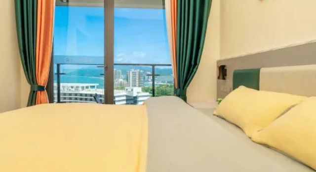 Двухместный люкс c 1 комнатой с видом на океан Full sea view net red ins wind homestay (Nan'ao Branch)