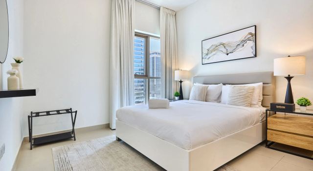 Апартаменты bnbme | Bellevue Tower 2 | 1BR, Забронировать Апартаменты/квартира Отели Эмирата Дубая с парковкой, рядом с SEGA Republic, Парковка