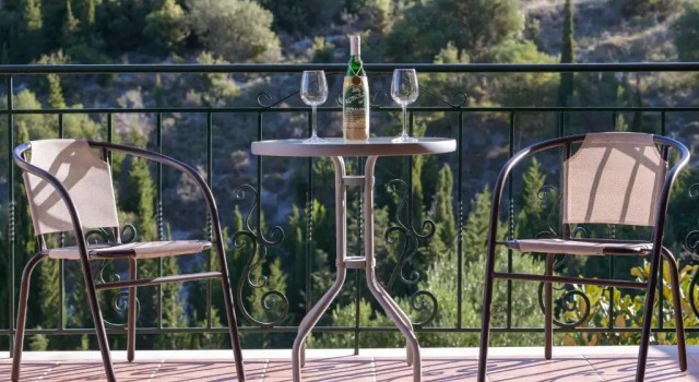Апартаменты с балконом Myrtos Cottages Kefalonia