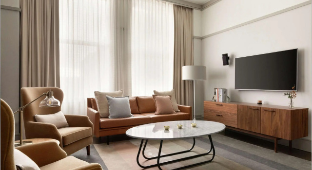 Двухместный люкс Main South The Central Station Memphis, Curio Collection By Hilton