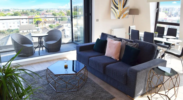 Двухместные апартаменты Deluxe с балконом Morland House Apartments