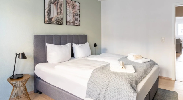 Люкс c 1 комнатой Limehome Magdeburg Hasselbachplatz