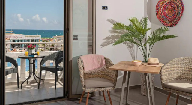 Студия Deluxe с частичным видом на море Sonio Beach Hotel