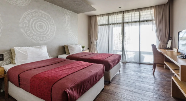 Номер Deluxe с балконом и с видом на океан Na Tara Resort