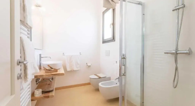 Suite 1 Schlafzimmer Palummare - Agri Hotel Relais