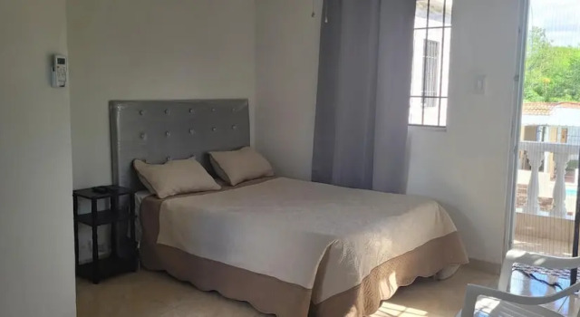 Двухместные апартаменты с балконом 1 and 2-bed rms apt Across Juan Dolio