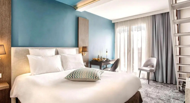 Пятиместный номер Superior Дуплекс Mercure Cabourg Hôtel & Spa