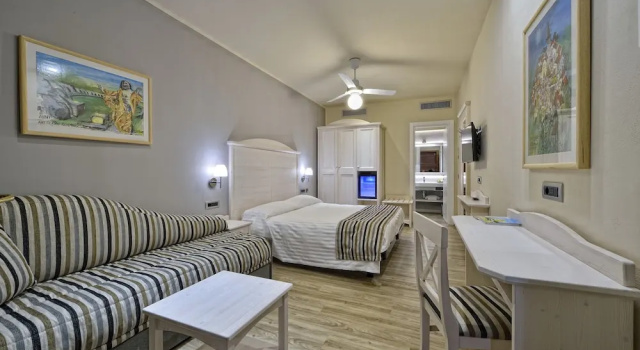 Двухместный номер Deluxe с видом на сад Hotel Liliana Diano Marina