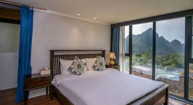 Люкс Дуплекс Qingyuan 21 Degrees Mountain Residence · Starry Sky Pool Peak Forest Secret Realm Mountain Residence