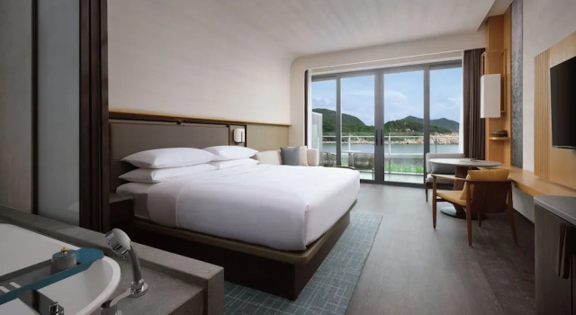 Номер Deluxe Zhuhai Dong'Ao Island Marriott Resort And Spa