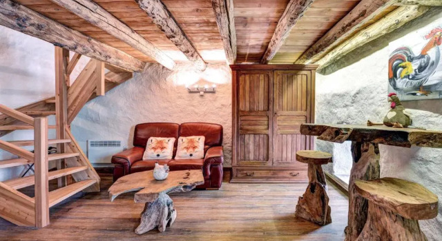 Апартаменты c 1 комнатой LA FERME de BELLINE Chalets ou Gîtes
