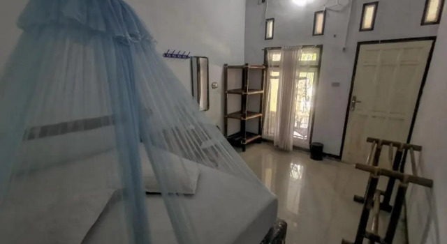Двухместный номер Economy с балконом и с красивым видом из окна Brown Bamboo Guest house & jungle trekking orang-utan