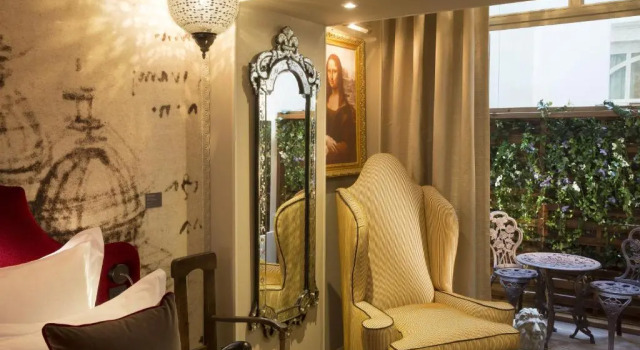 Hôtel Da Vinci & Spa, Забронировать Курортный отель Отели Парижа с бассейном, рядом с Лувр — Риволи, Бассейн