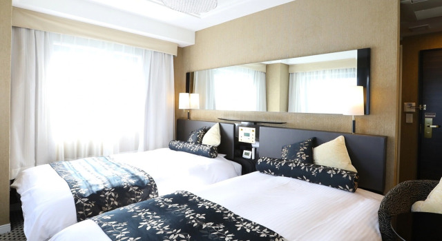 Двухместный номер Deluxe APA Hotel Ochanomizu Ekikita
