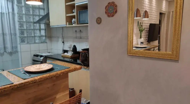 Апартаменты c 1 комнатой Apartamentos Gonzaga Lado Shopping Miramar
